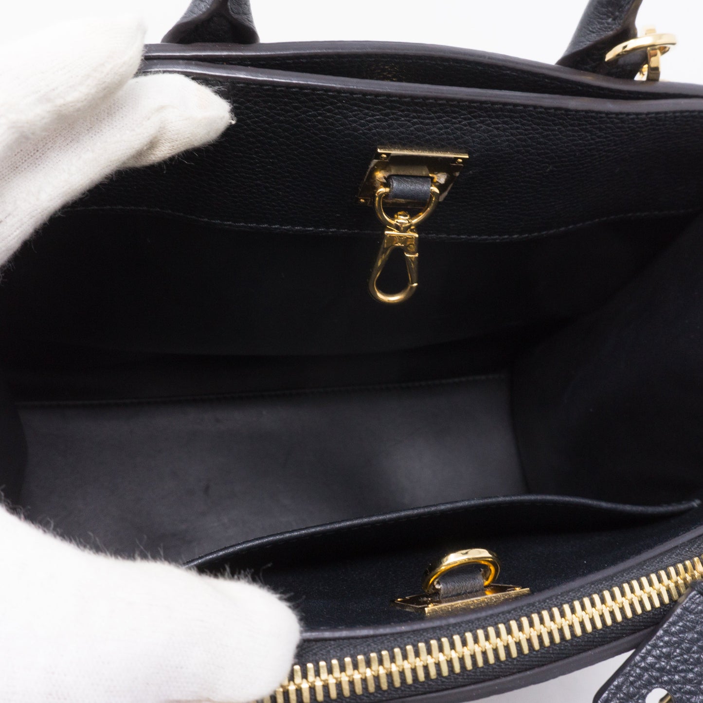 Louis-vuitton City Steamer PM Noir Electric Leather