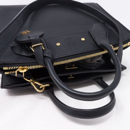 Louis-vuitton City Steamer PM Noir Electric Leather