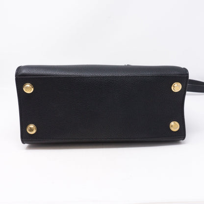 Louis-vuitton City Steamer PM Noir Electric Leather