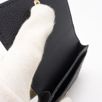Louis-vuitton Card Holder Black Monogram Empreinte