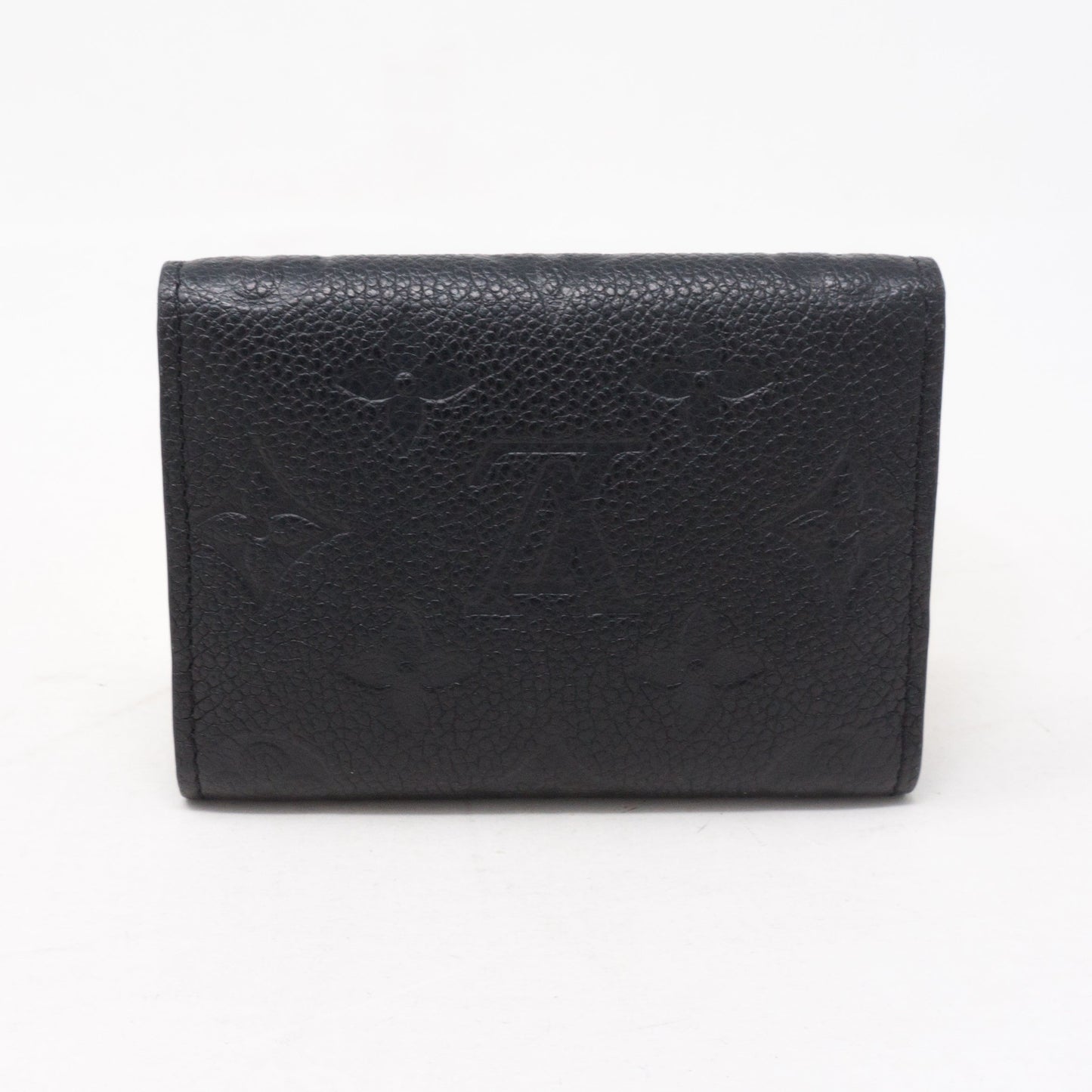 Louis-vuitton Card Holder Black Monogram Empreinte