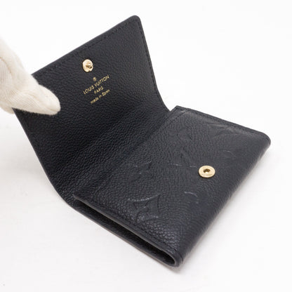 Louis-vuitton Card Holder Black Monogram Empreinte