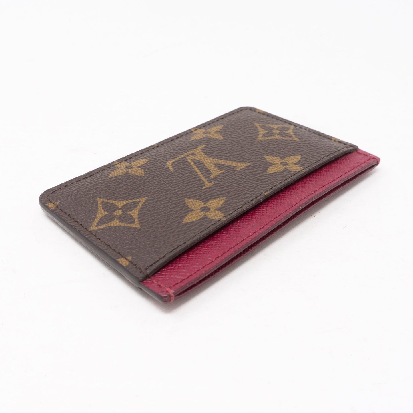 Louis-vuitton Card Holder Monogram Fuchsia