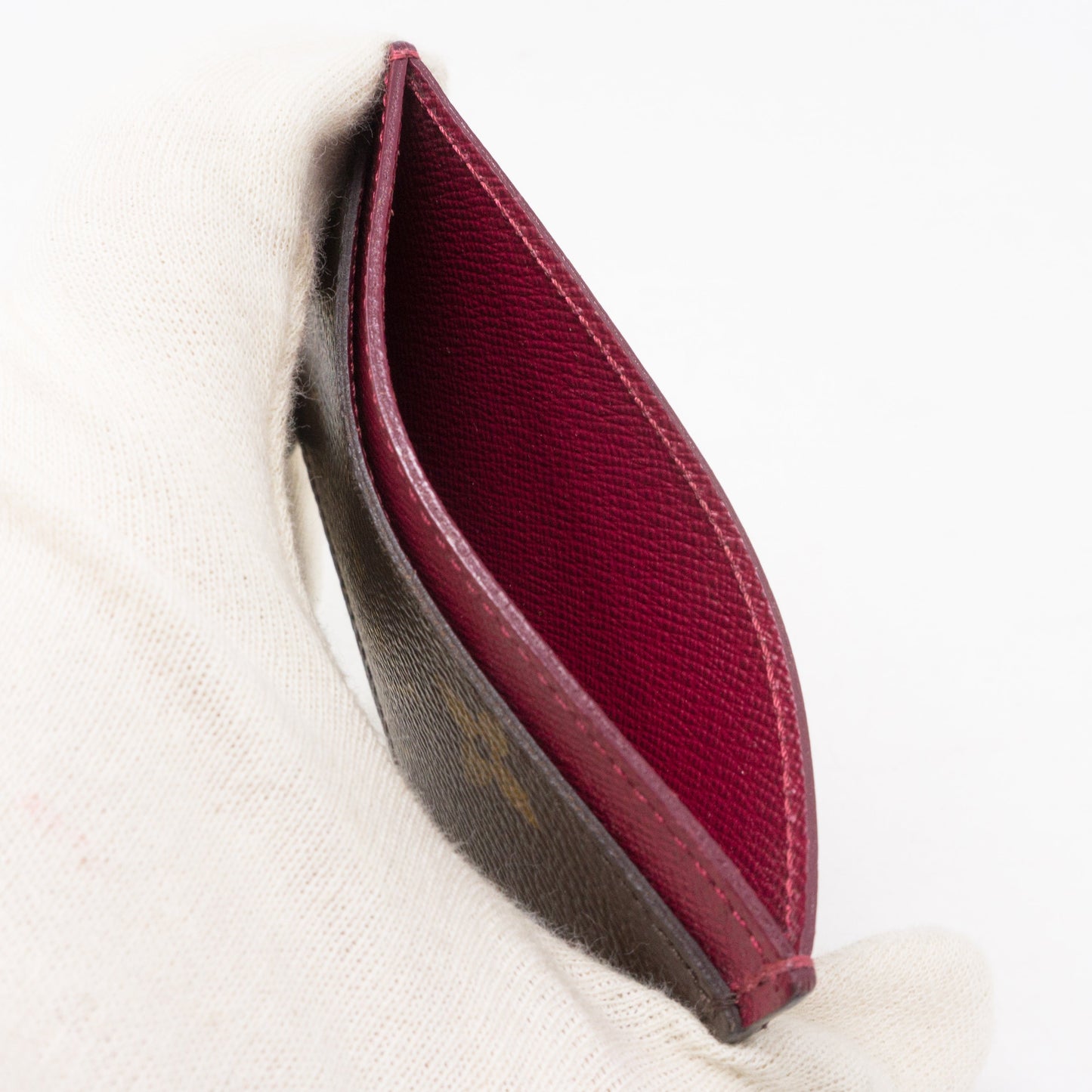 Louis-vuitton Card Holder Monogram Fuchsia