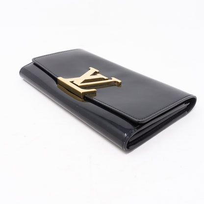 Louis-vuitton Louise Wallet Vernis Black