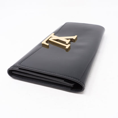 Louis-vuitton Louise Wallet Vernis Black