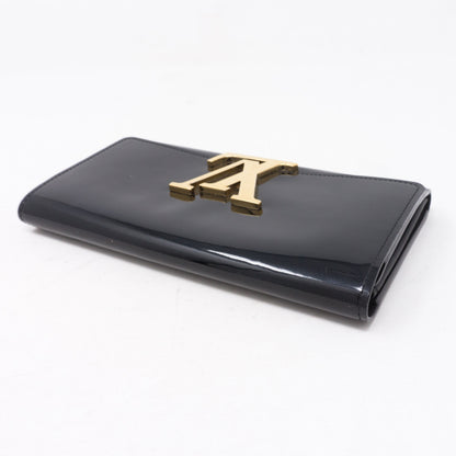 Louis-vuitton Louise Wallet Vernis Black