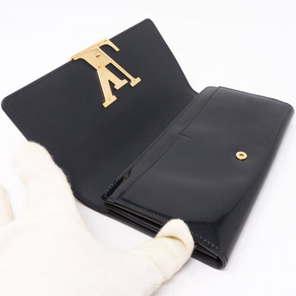 Louis-vuitton Louise Wallet Vernis Black