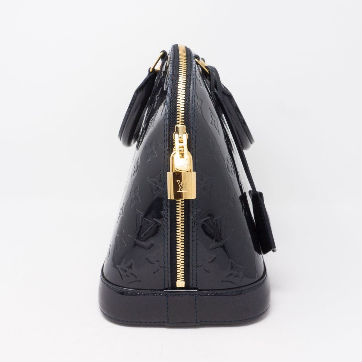 Louis-vuitton Alma PM Bleu Infini Vernis