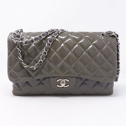 Classic Double Flap Jumbo Patent Leather