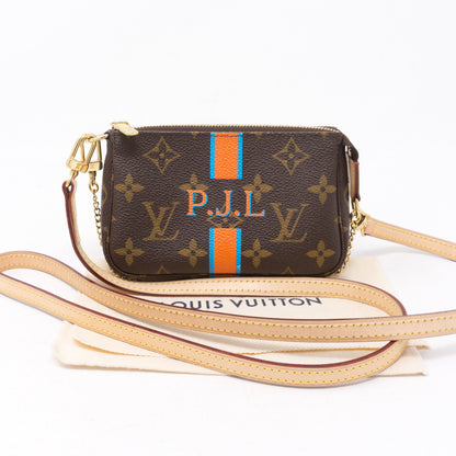 Louis-vuitton Mini Pochette Accessoires Mon Monogram with Strap