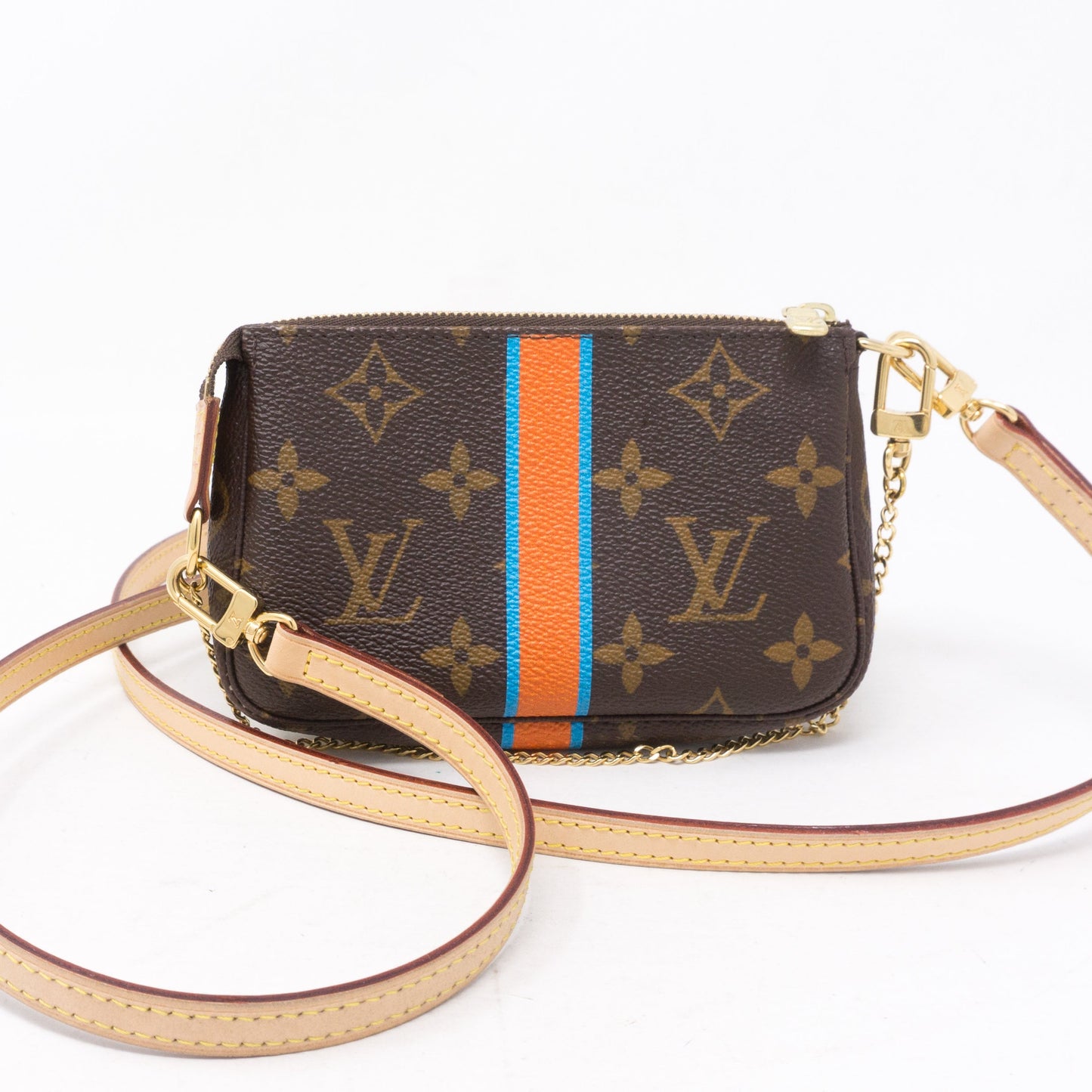Louis-vuitton Mini Pochette Accessoires Mon Monogram with Strap