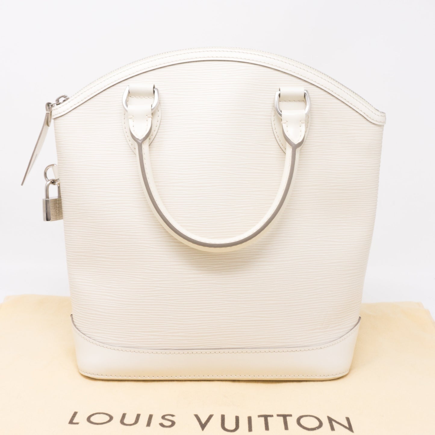 Louis-vuitton Lockit Epi Leather White