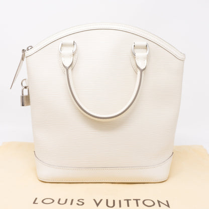 Louis-vuitton Lockit Epi Leather White