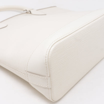 Louis-vuitton Lockit Epi Leather White