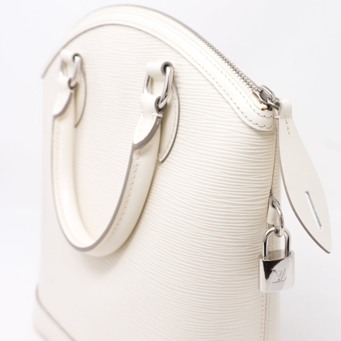 Louis-vuitton Lockit Epi Leather White