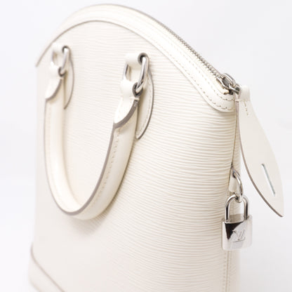 Louis-vuitton Lockit Epi Leather White