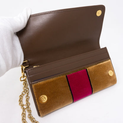 Cahier Velvet Wallet