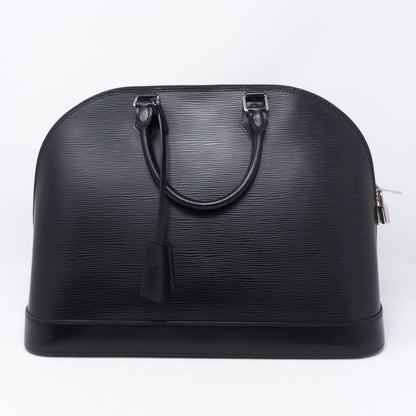 Louis-vuitton Alma GM Epi Leather Black