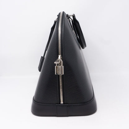 Louis-vuitton Alma GM Epi Leather Black