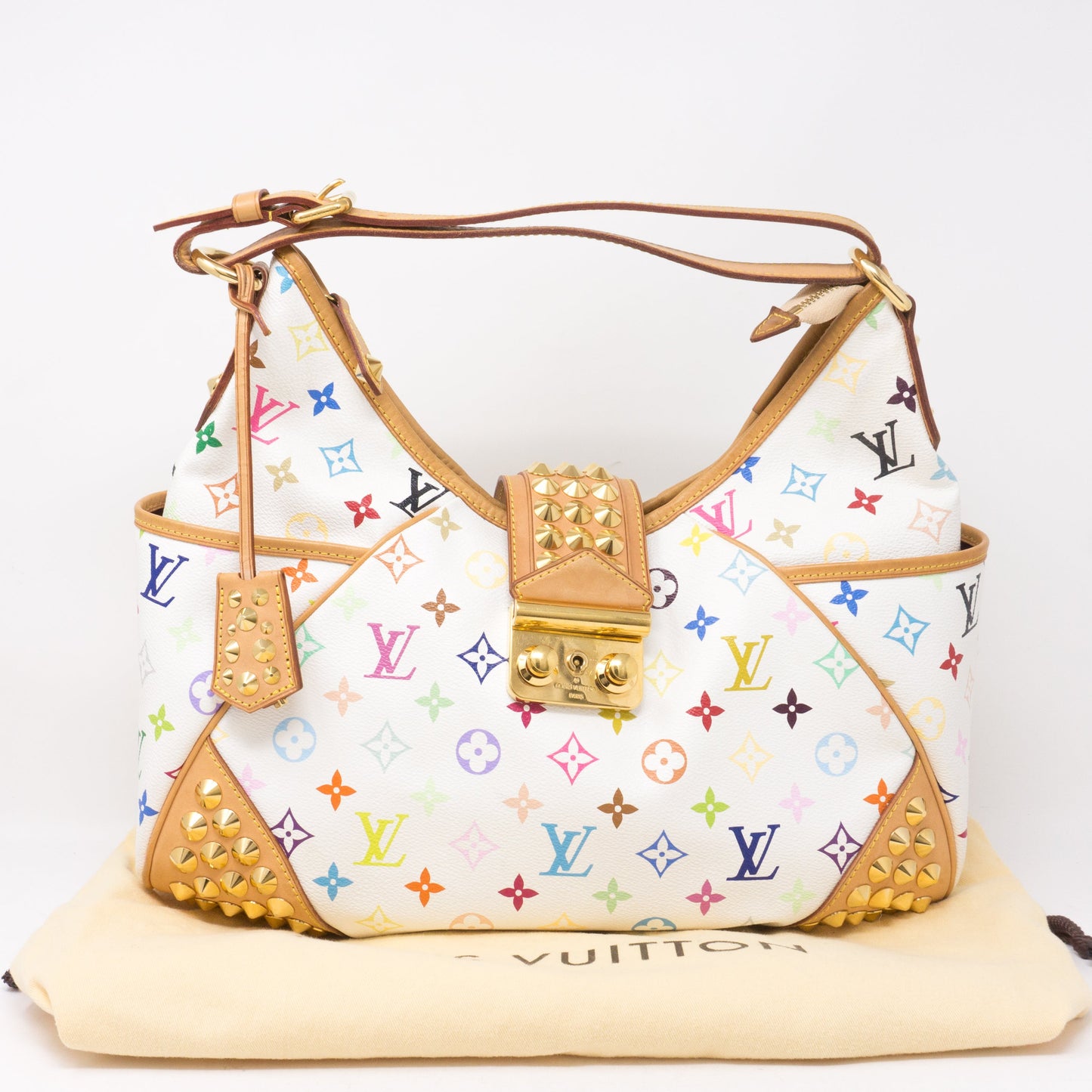 Louis-vuitton Chrissie White Multicolore