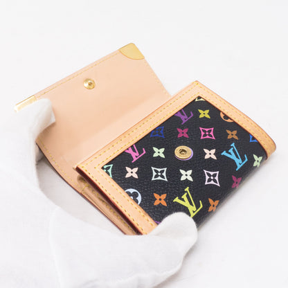 Louis-vuitton Coin Card Case Multicolore Black