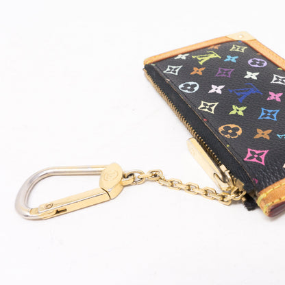 Louis-vuitton Key Pouch Multicolore Black