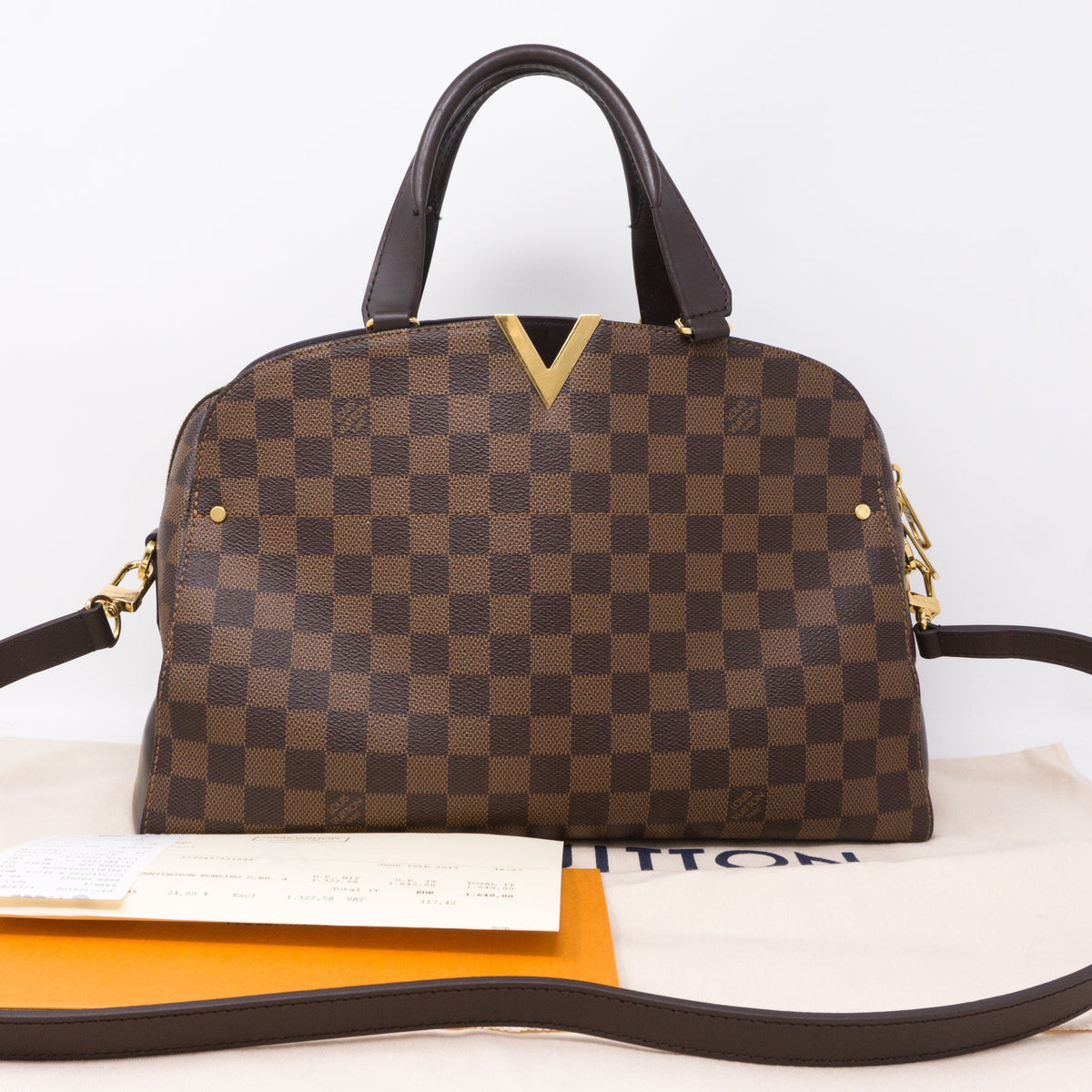 Louis-vuitton Kensington Bowling Damier Ebene