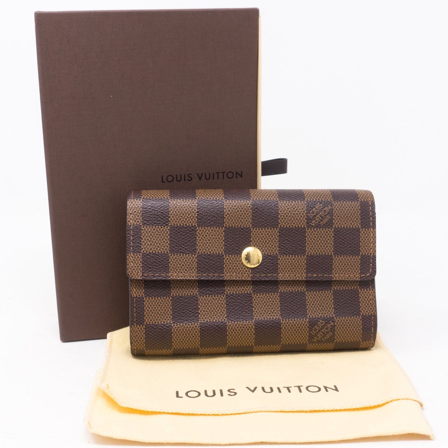 Louis-vuitton Alexandra Wallet Damier Ebene
