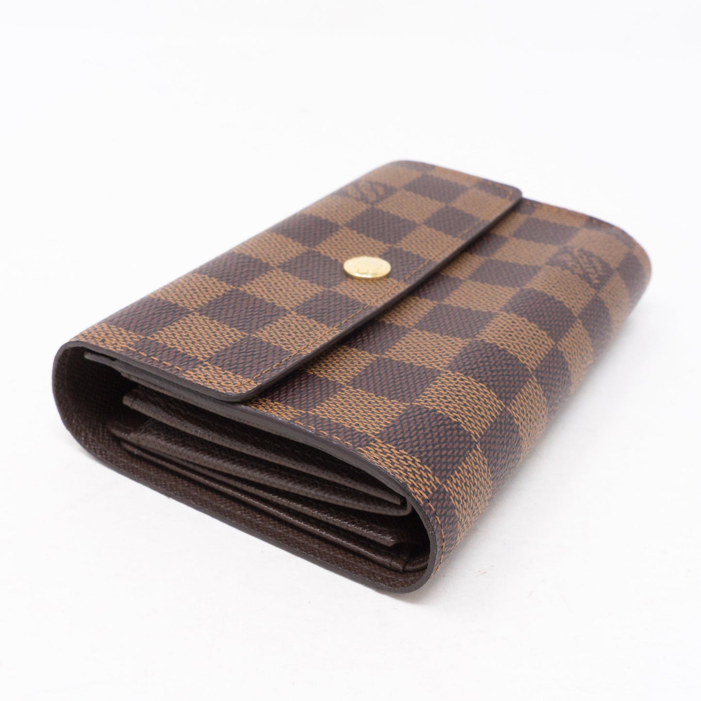 Louis-vuitton Alexandra Wallet Damier Ebene