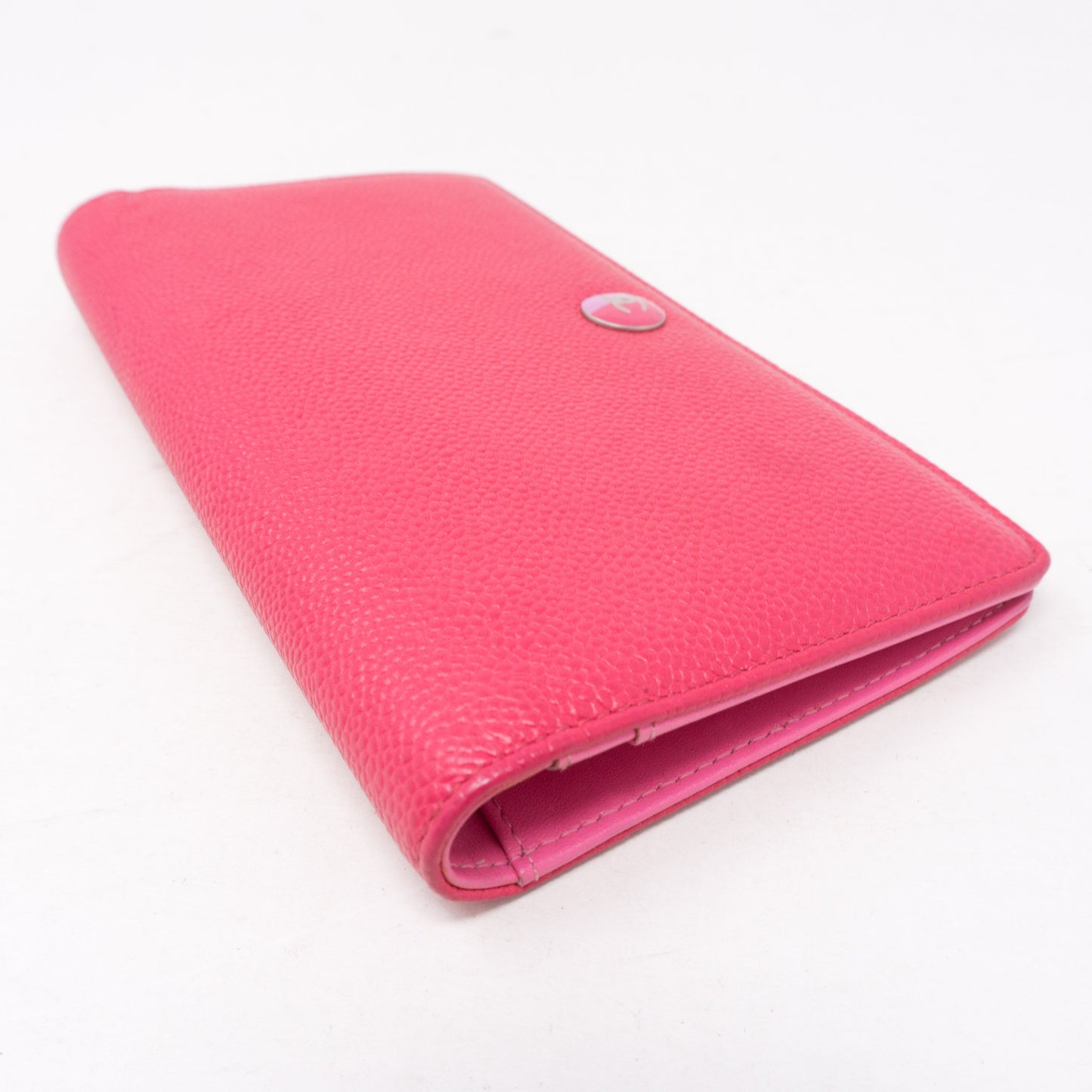 Classic Long Flap Wallet Fuchsia Pink