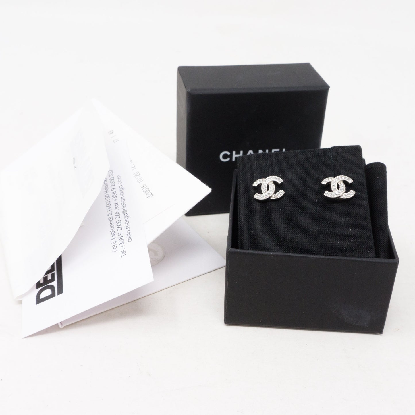 CC Crystal Earrings Small