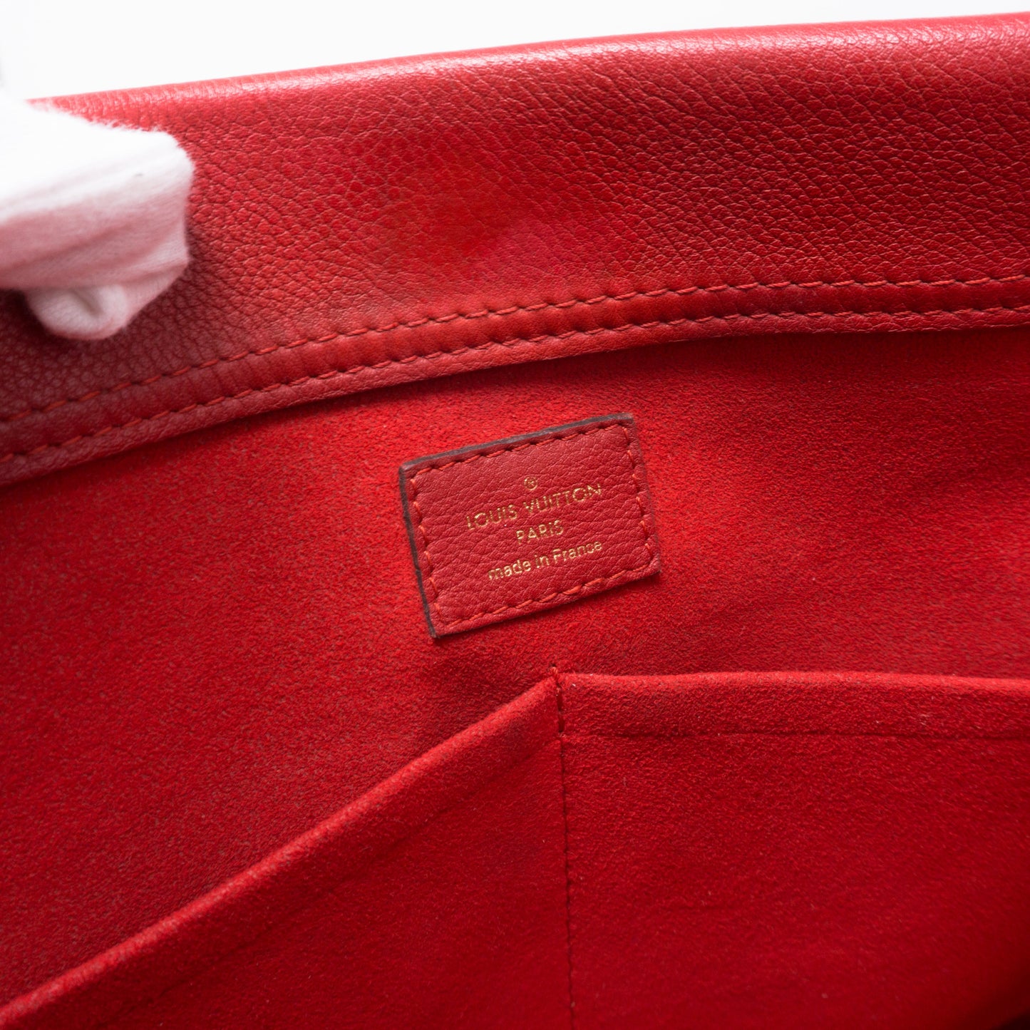 Louis-vuitton Pallas Shopper Monogram Red