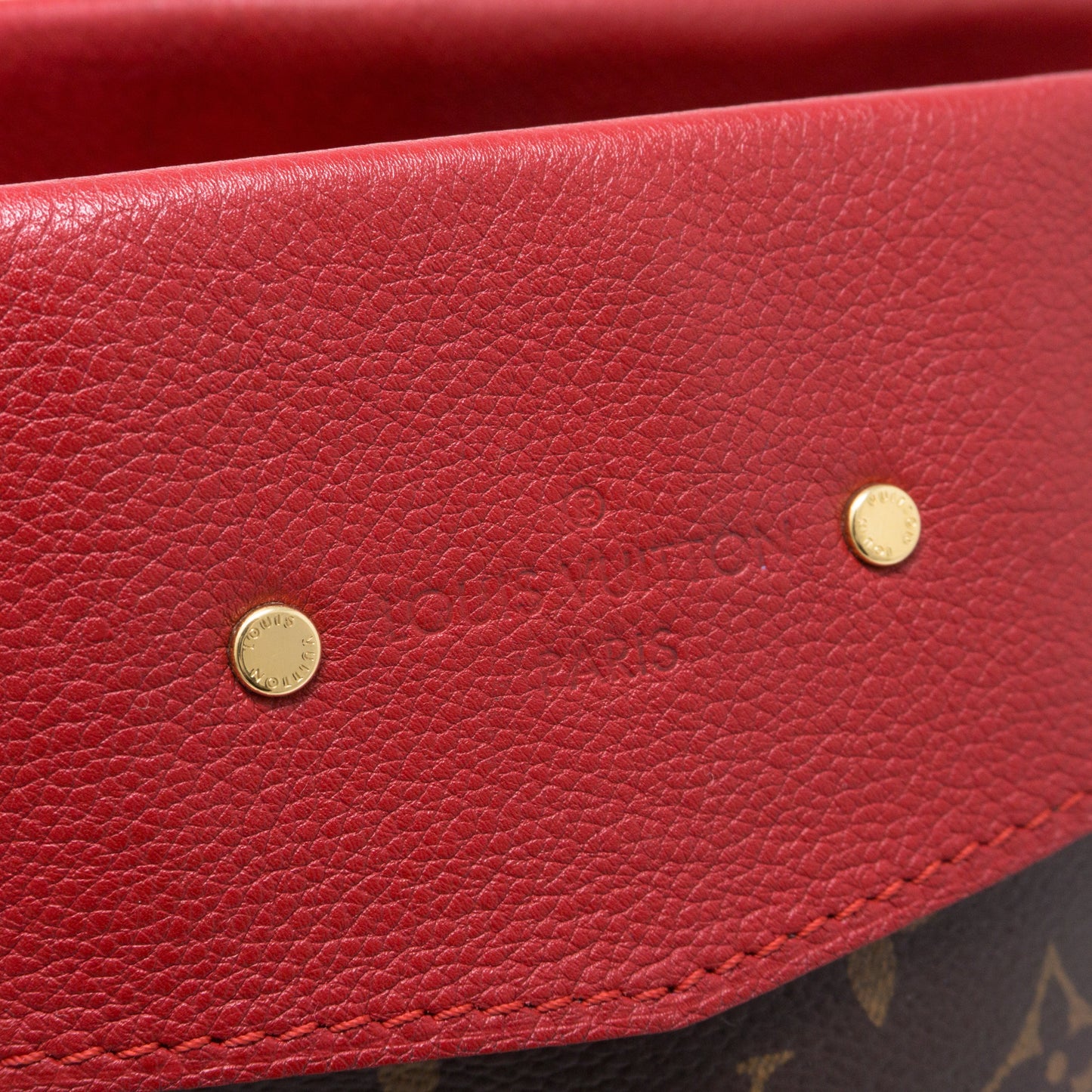 Louis-vuitton Pallas Shopper Monogram Red