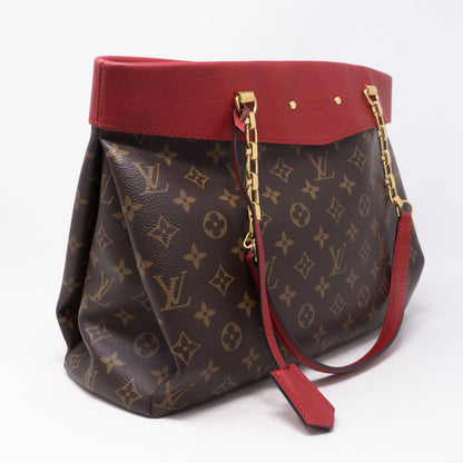 Louis-vuitton Pallas Shopper Monogram Red