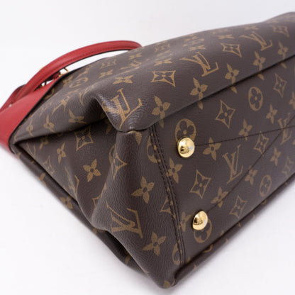 Louis-vuitton Pallas Shopper Monogram Red
