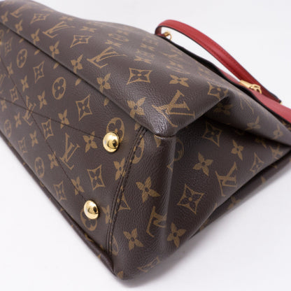Louis-vuitton Pallas Shopper Monogram Red