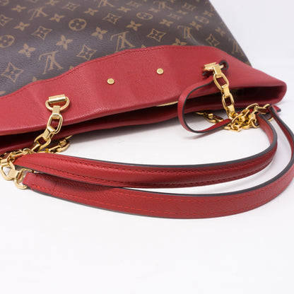 Louis-vuitton Pallas Shopper Monogram Red