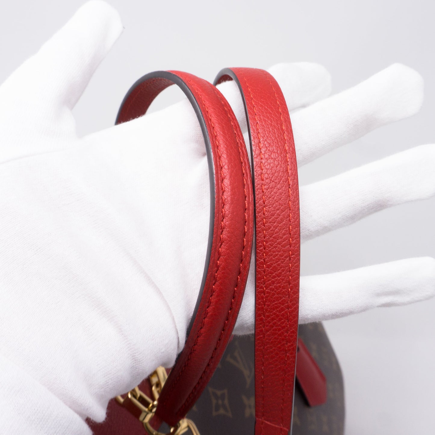 Louis-vuitton Pallas Shopper Monogram Red
