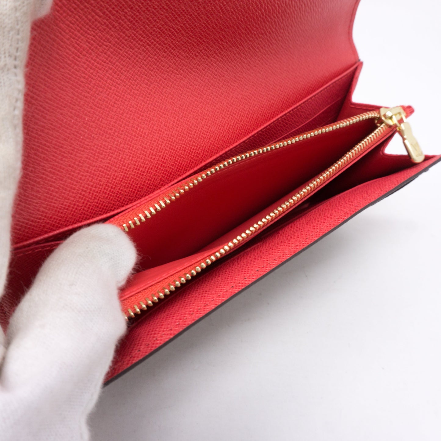 Louis-vuitton Sarah Wallet Flamingo Monogram Totem
