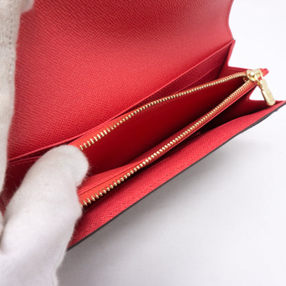 Louis-vuitton Sarah Wallet Flamingo Monogram Totem