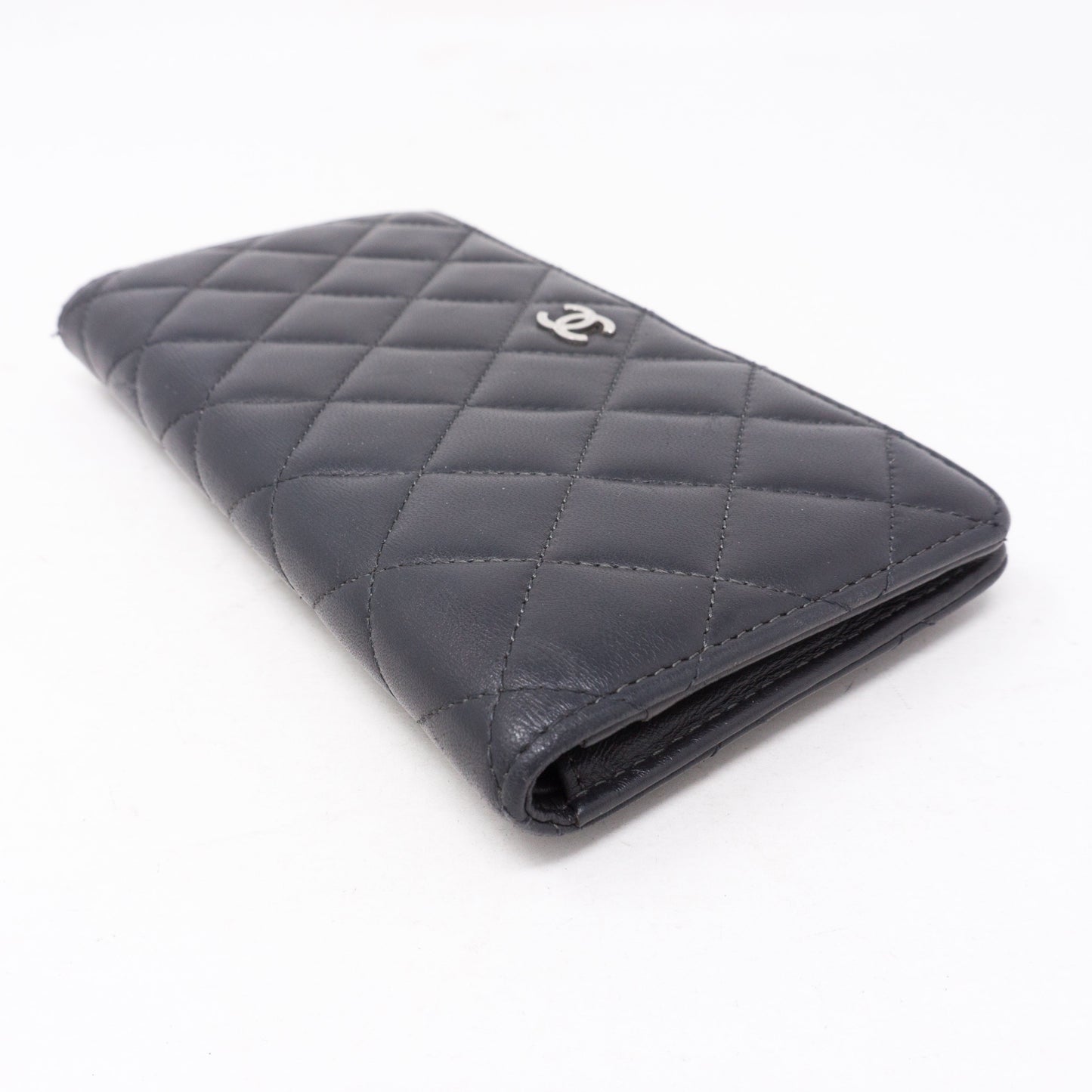 Classic Long Flap Wallet Gray