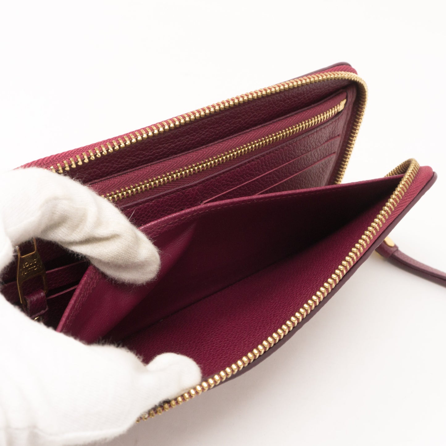 Louis-vuitton Zippy Organizer Wallet Monogram Empreinte Leather