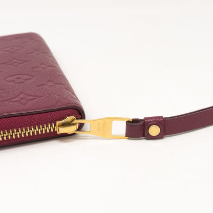 Louis-vuitton Zippy Organizer Wallet Monogram Empreinte Leather