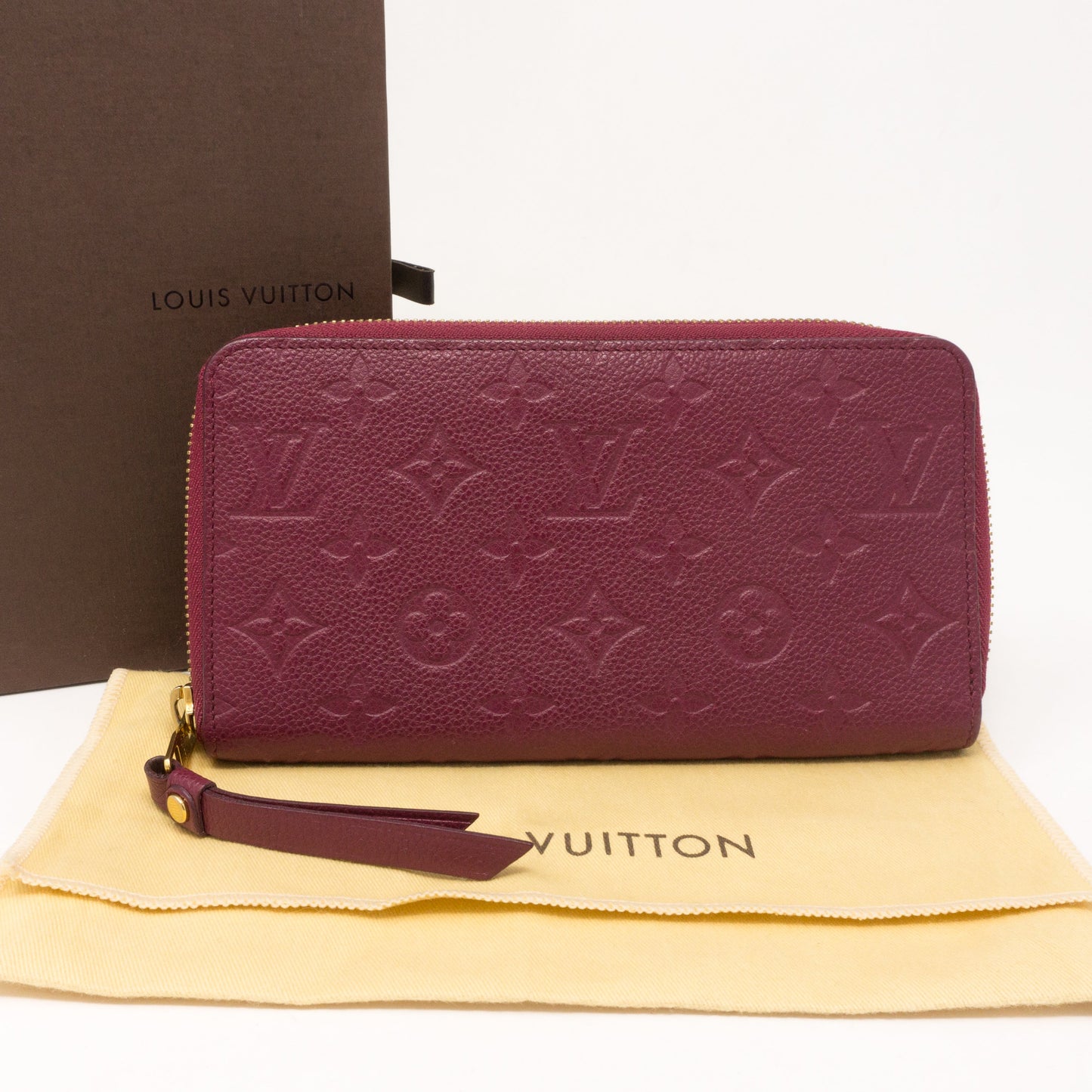 Louis-vuitton Zippy Organizer Wallet Monogram Empreinte Leather