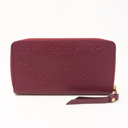 Louis-vuitton Zippy Organizer Wallet Monogram Empreinte Leather