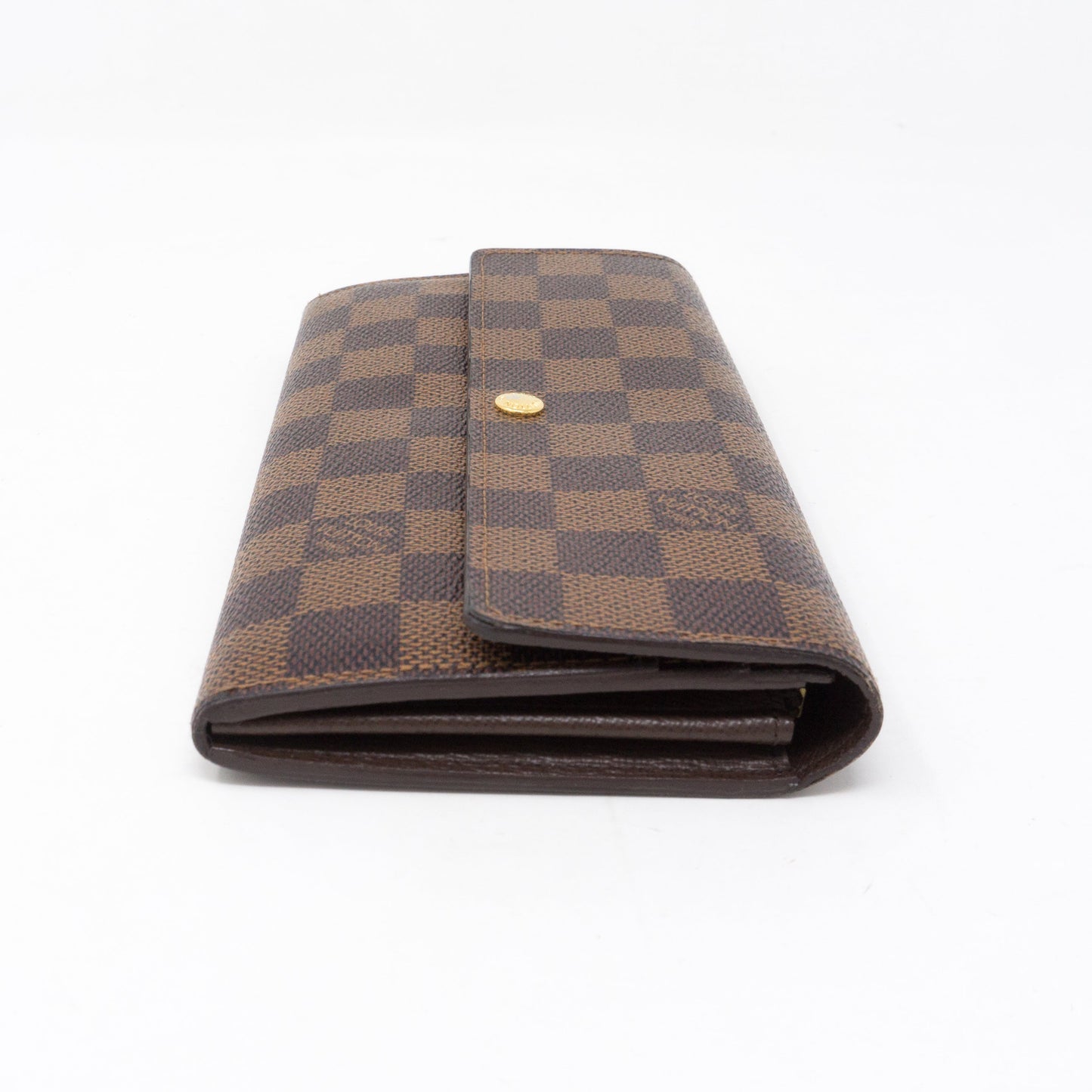 Louis-vuitton Sarah Long Wallet Damier Ebene