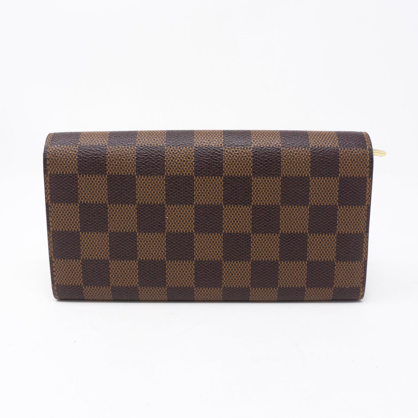 Louis-vuitton Sarah Long Wallet Damier Ebene