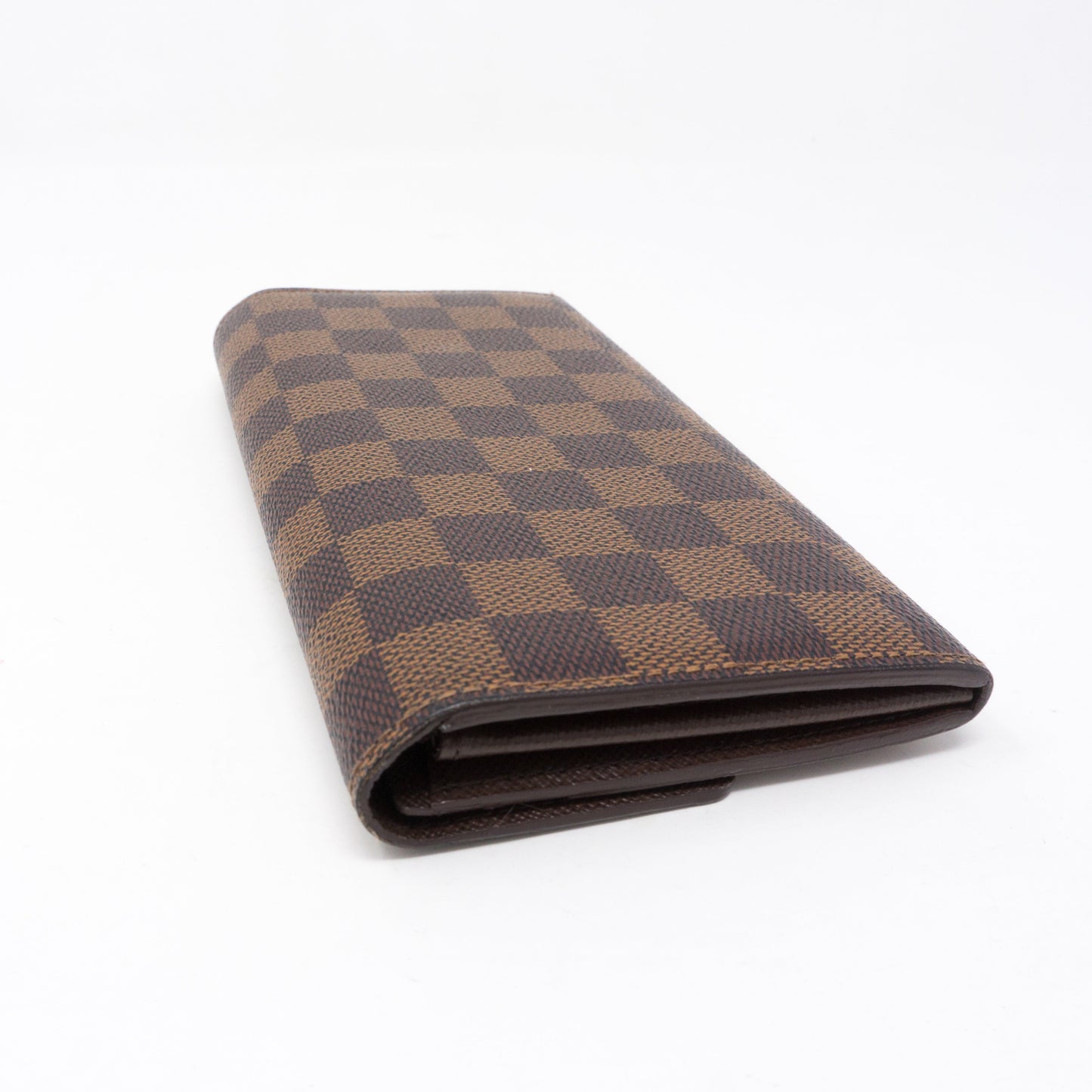 Louis-vuitton Sarah Long Wallet Damier Ebene