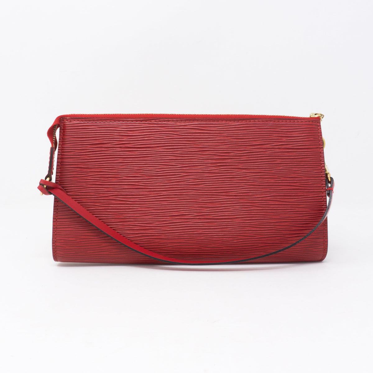 Louis-vuitton Pochette Accessoires Red Epi Leather